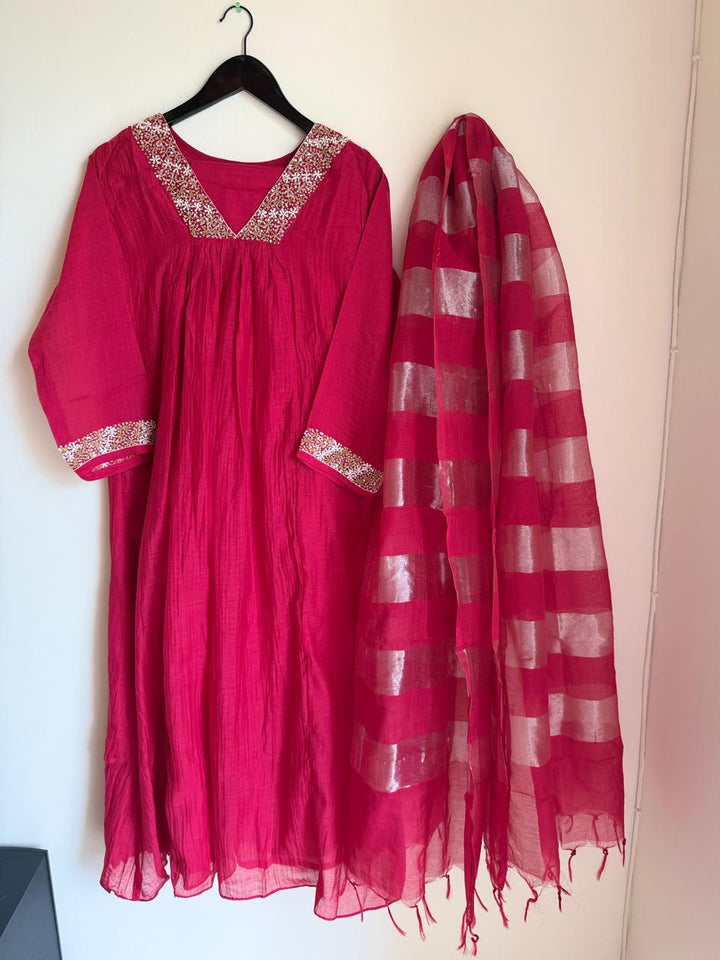 Rani pink suit set
