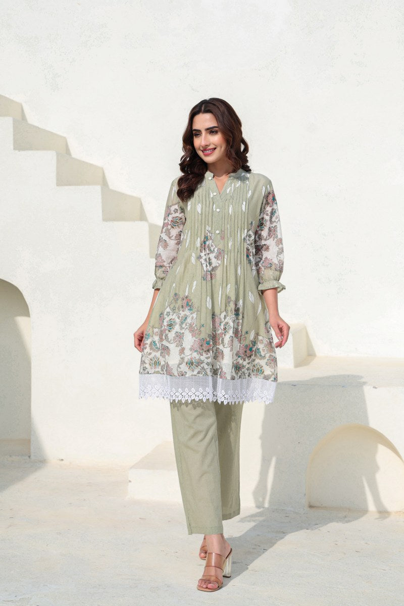 Pastel Green Comfort Kurta Set