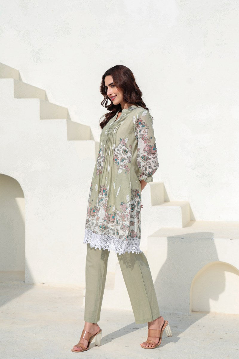 Pastel Green Comfort Kurta Set