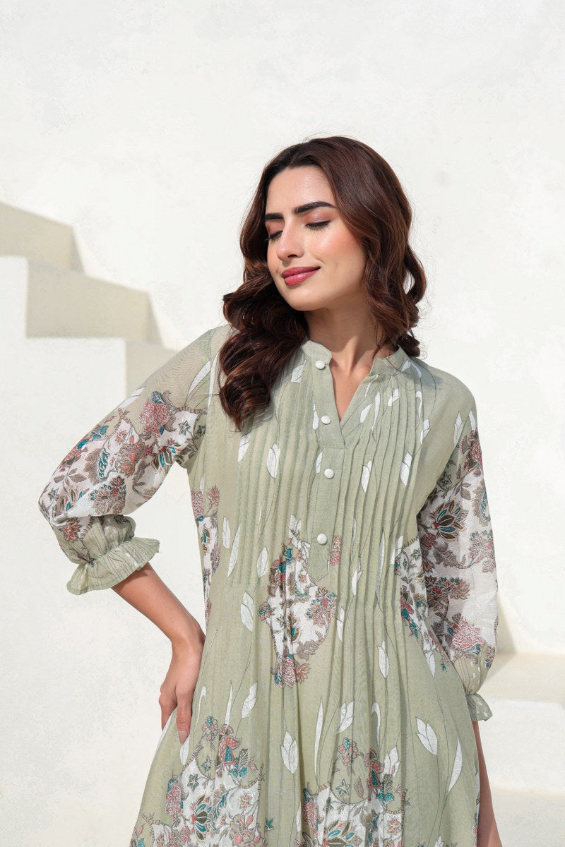 Pastel Green Comfort Kurta Set