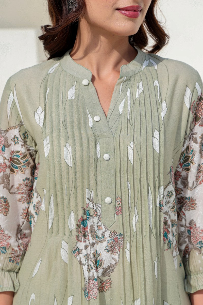 Pastel Green Comfort Kurta Set