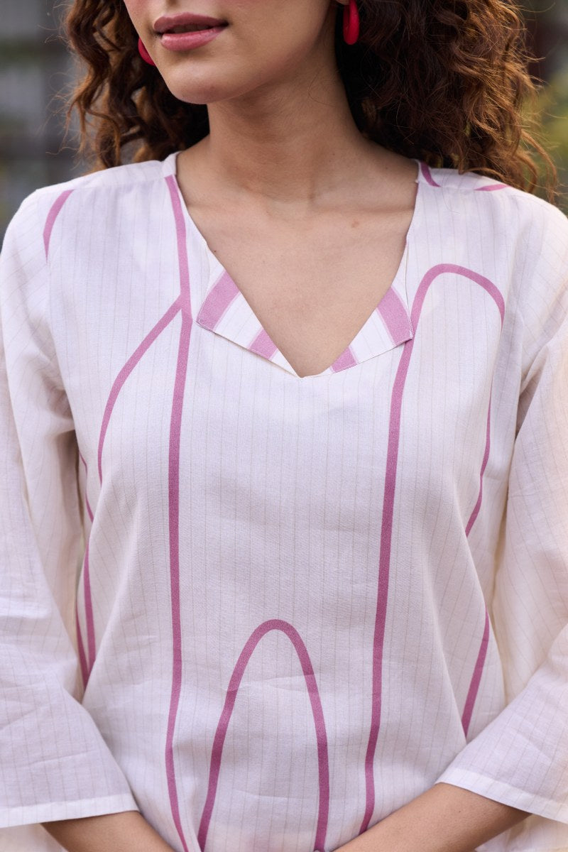 Varnika Elegant Pink Kurta Set