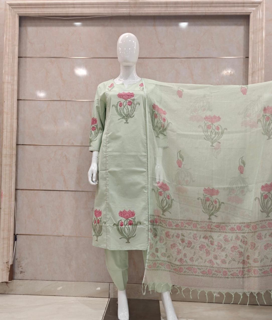 Aahana Soft Pastel Kurta Set