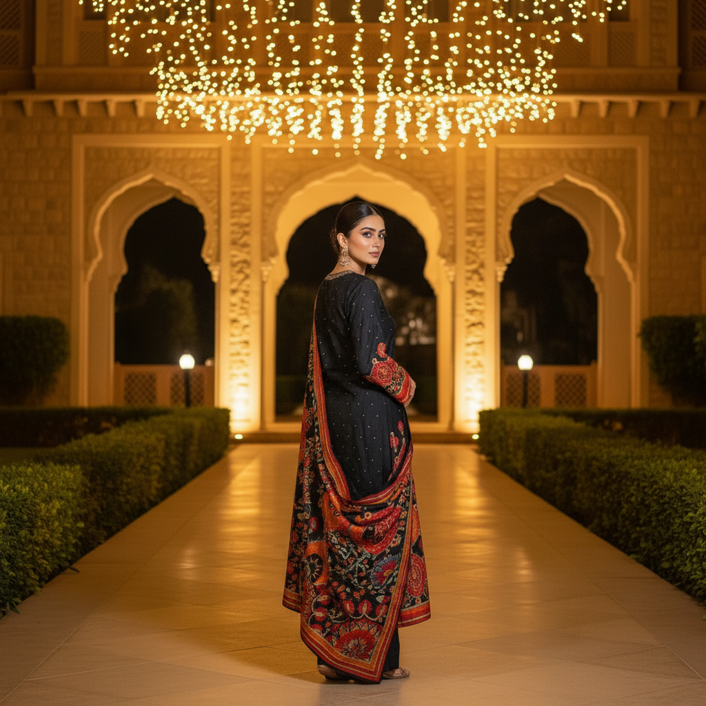 Printed Floral Kurta Set