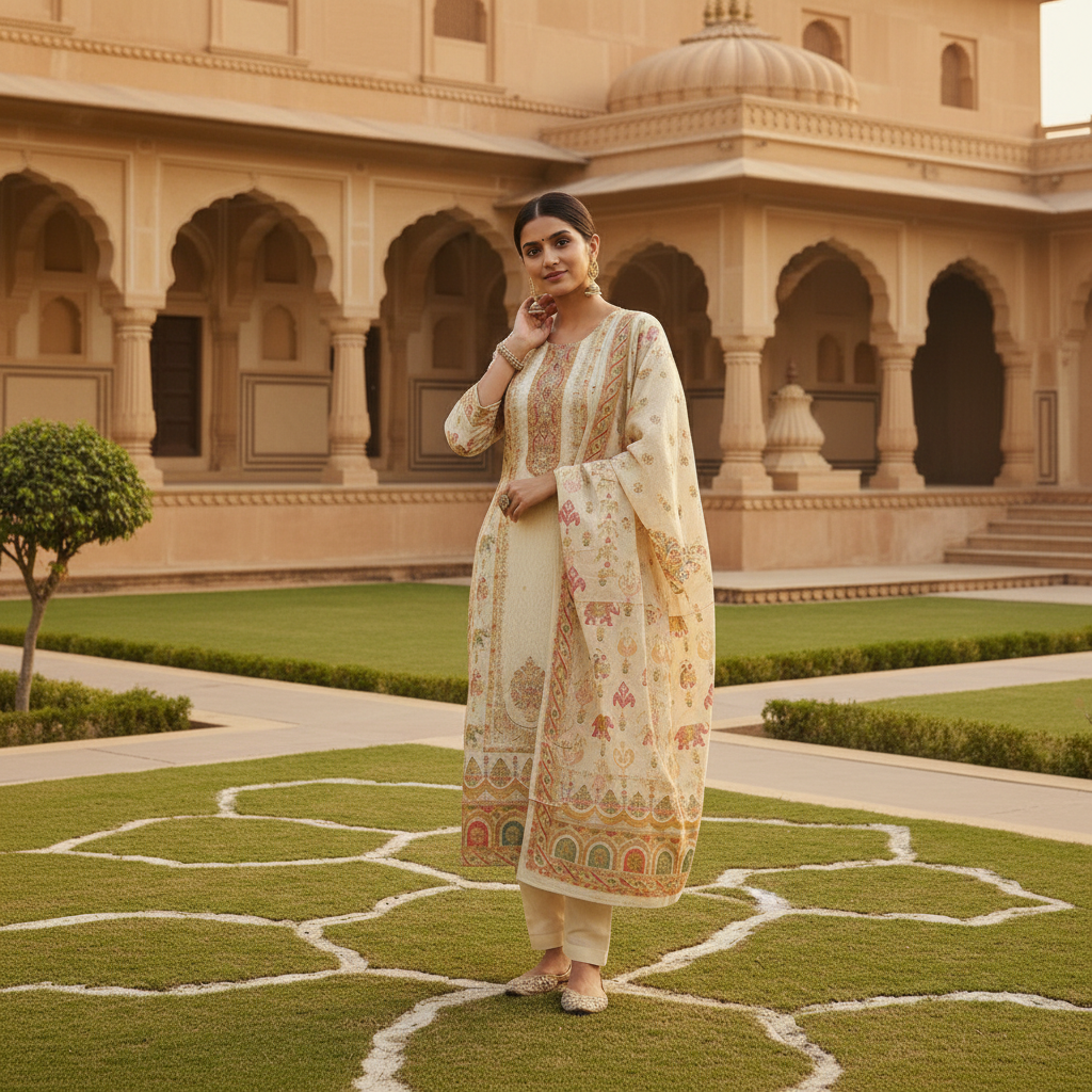 Kesar Kurta Set