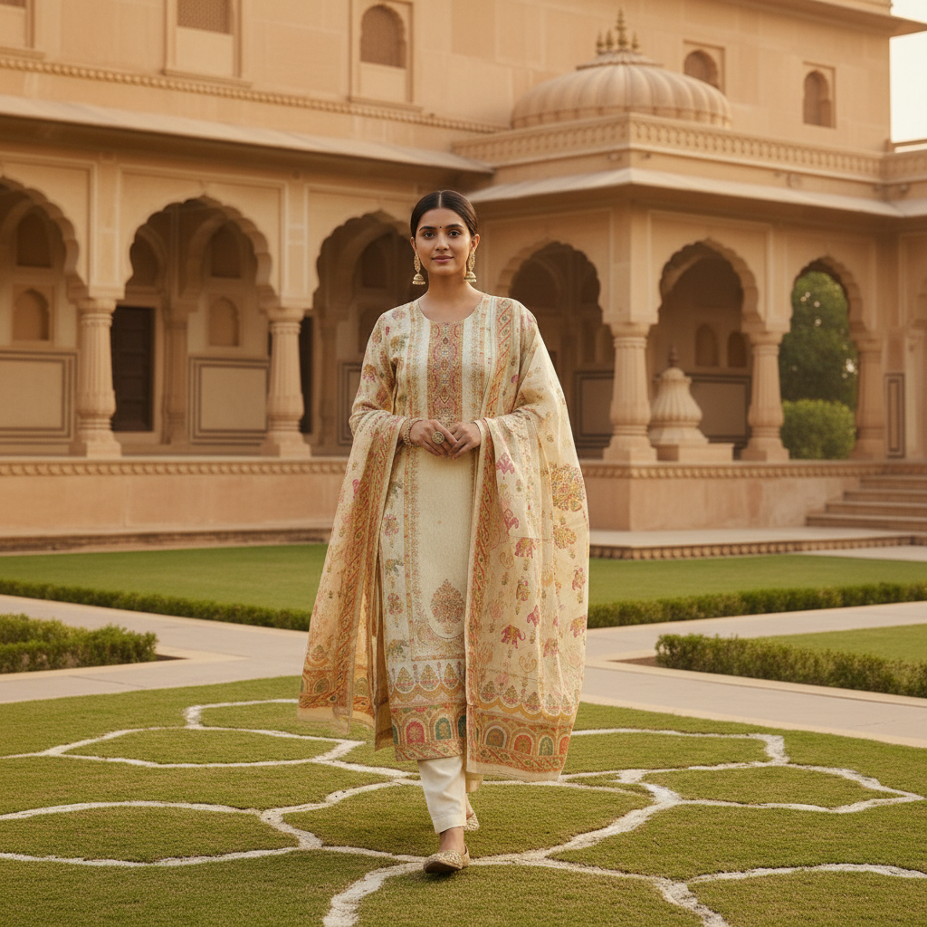 Kesar Kurta Set