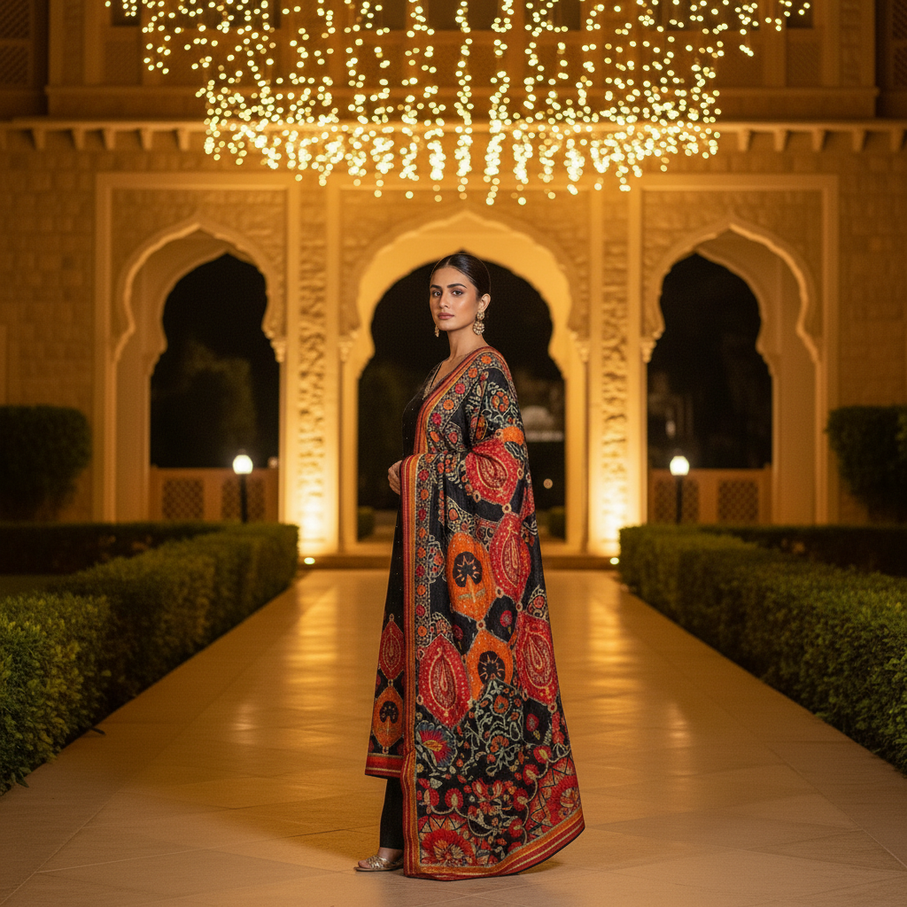 Printed Floral Kurta Set