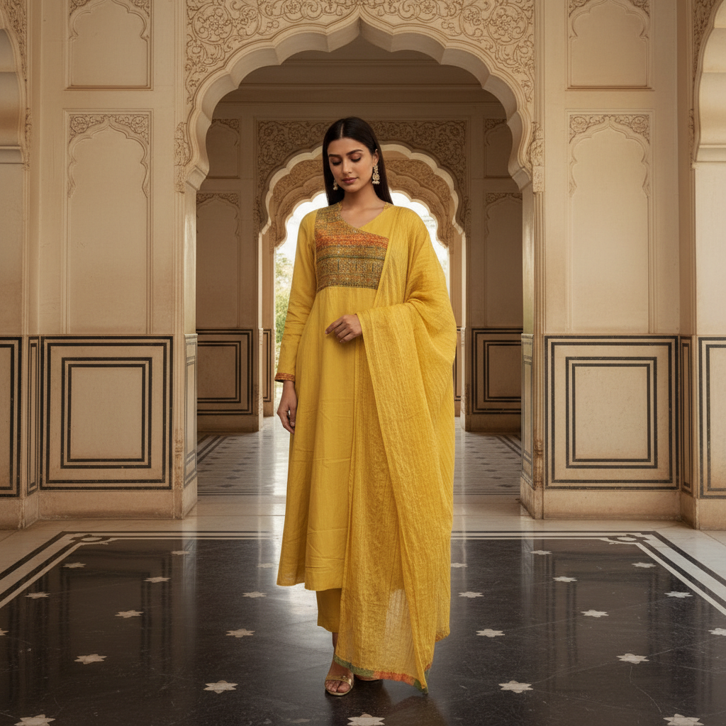 Kesari Festive Kurta Set