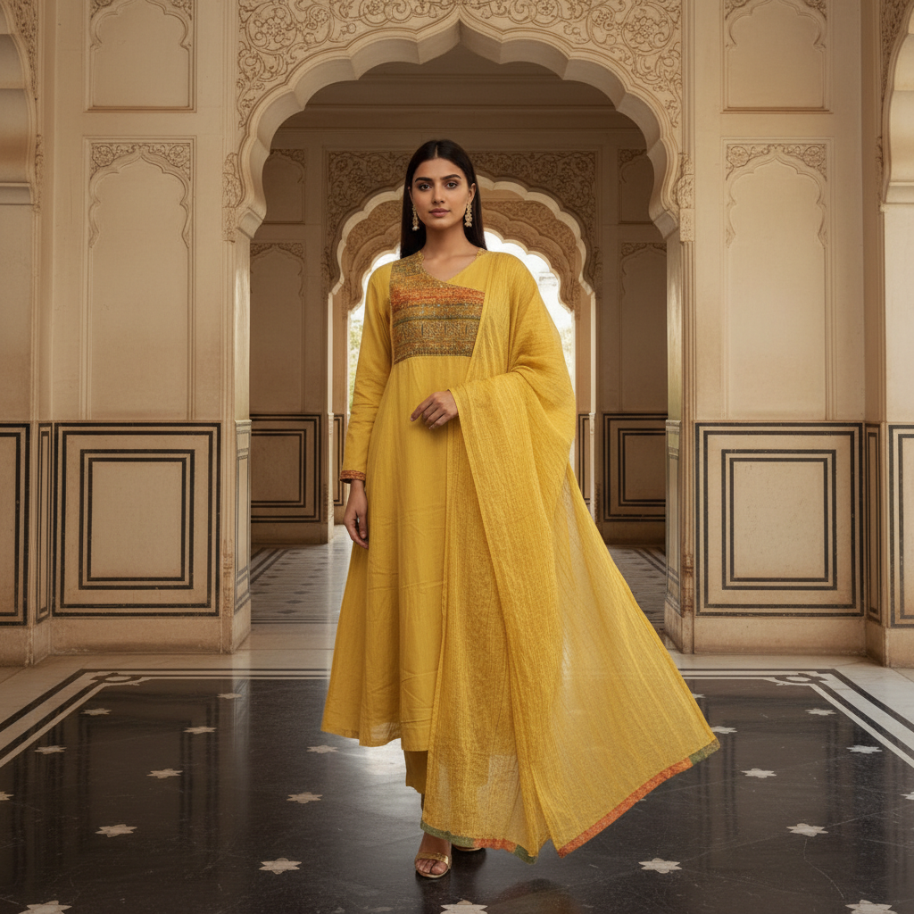 Kesari Festive Kurta Set