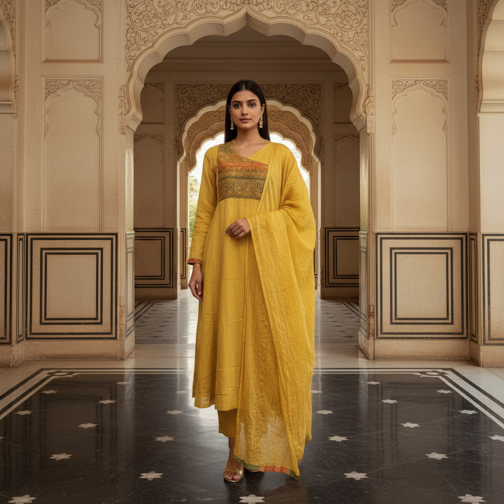 Kesari Festive Kurta Set