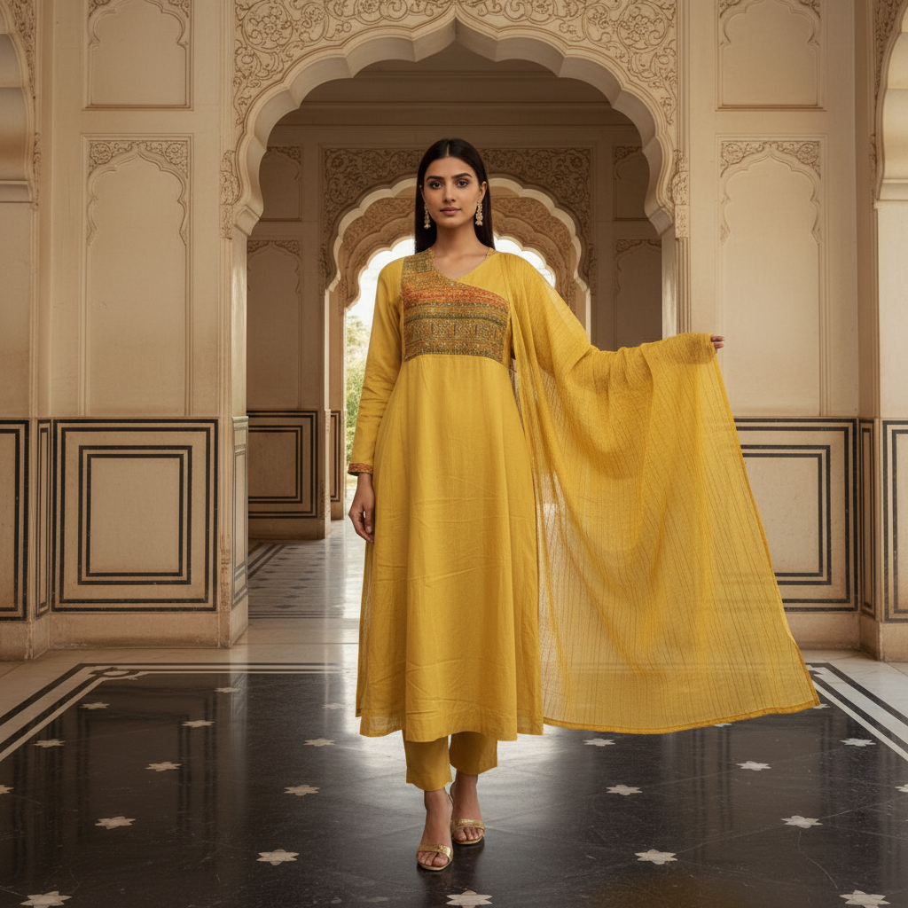 Kesari Festive Kurta Set