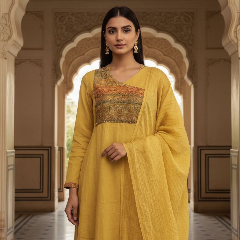 Kesari Festive Kurta Set