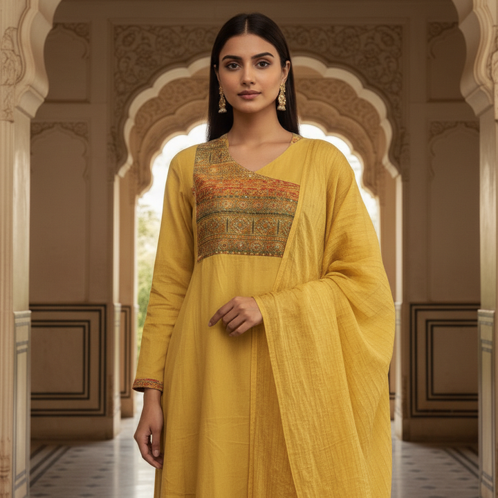 Kesari Festive Kurta Set